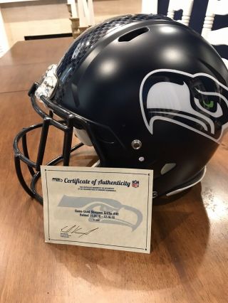 Shaquem Griffin Game Seattle Seahawks Rookie Year Helmet Game Worn Jersey
