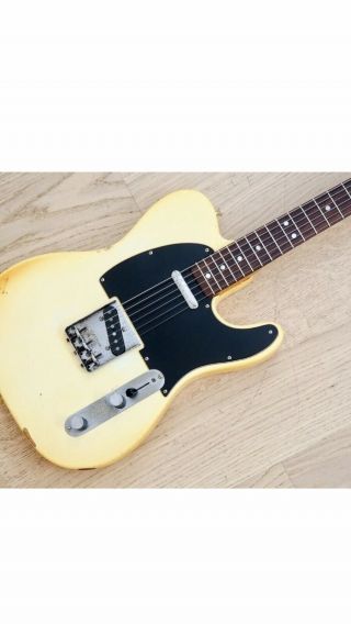 1978 Fender Telecaster Vintage Electric Guitar Olympic White W/ Case