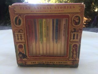 Tiny Golden Library Vintage Complete Set Of 12 Books By Dorothy Kunhardt