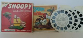 Vintage View - Master Set Of 3 Reels Snoopy And The Red Baron Gaf Corp