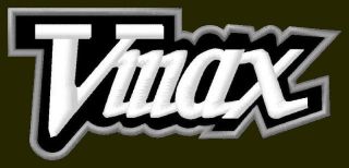 Yamaha V - Max Embroidered Patch 3 - 7/8 " X 1 - 3/4 " Motorcycle BrodÉ Muokkaa Broderad