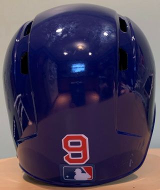 Javier Baez Game Batting Helmet from the 2019 season 3