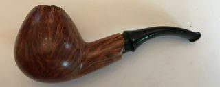Don Marshall Bent Brandy Stubby Briar Pipe: Estate Item With Box