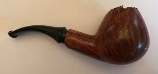 Don MArshall Bent Brandy Stubby Briar Pipe: Estate Item With Box 2