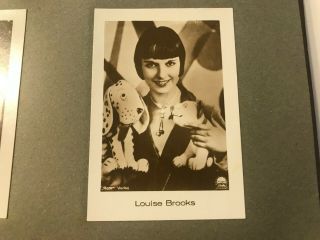 Louise Brooks Lon Chaney Buster Keaton Garbo 168 Film Movie Cards In Album 1931