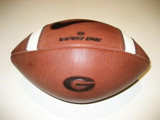 Georgia Bulldogs Game Ball Nike Vapor One 1 Football University - 2017 Season
