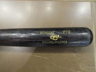 Nick Swisher Game Louisville Slugger P72 Baseball Bat Oakland Athletics A 
