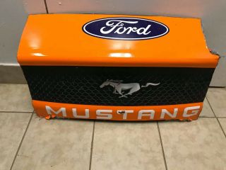2019 Daniel Suarez Nascar Race Sheet Metal Ford Mustang Nose Center Section