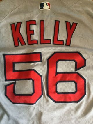 Joe Kelly Boston Red Sox Game Worn Jersey Mlb Auth.  2017 Alds Postseason