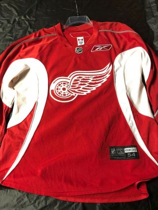 Darren Helm Team Issued Detroit Red Wings Training Camp Jersey Autographed
