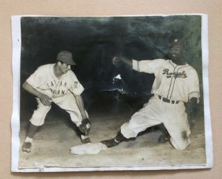 Jackie Robinson Baseball Kansas City Monarchs.  1945 - 1947.  Negro Leagues Antiques