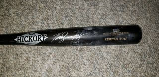 Ke Bryan Hayes Pittsburgh Pirates Game Autograph Bat Mlb Authenticated