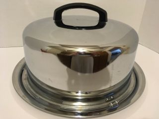 Vintage? The Everedy Company Stainless Steel Domed Cake Saver Carrier