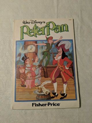 Vintage 1952 Walt Disneys Peter Pan Comic Book Fisher Price