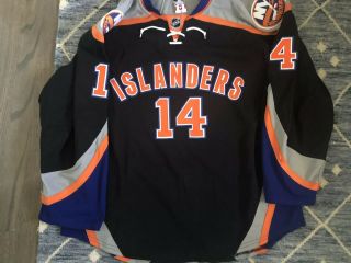 Game Worn York Islanders Alternate Jersey - Thomas Hickey