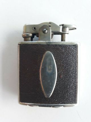 Vintage Ronson Delight Leather Wrap Pocket Lighter Roll