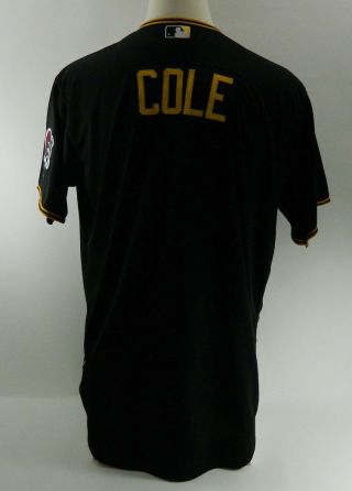 2012 Pittsburgh Pirates Gerrit Cole Game Issued Alternate Jersey 797