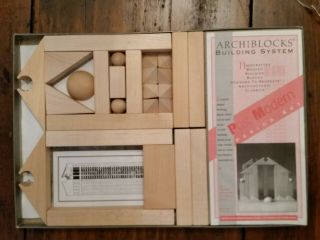 Archiblocks Building System Post Modern Period Set - Opened But Not
