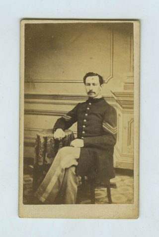 Antique CDV Photo Civil War Soldier Id ' d from Minneapolis,  Hebrew? Baltimore,  MD 2