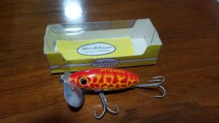 Vintage Arbogast Jitterbug Fishing Lure,  Great Color 5/8 ounce 2