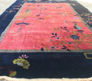 An Attractive Color Combination Art Deco Design Chinese Rug