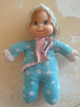 Vintage 1970 Mattel Baby Beans Itsy Bitsy Doll 8 "