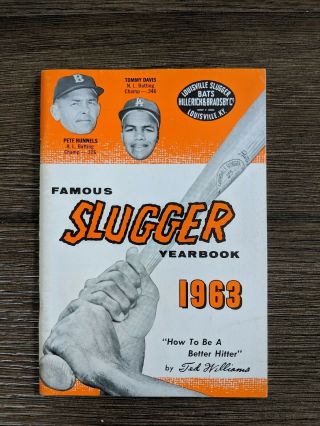 Louisville Slugger 1963 Famous Slugger Year Book