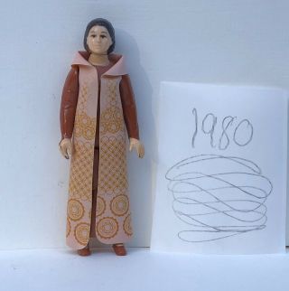 1980 Vintage Star Wars Princess Leia Bespin Outfit Action Figure Vtg