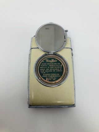 VINTAGE Art Deco EVANS LIGHTER,  Cigarette Case,  Makeup COMPACT 3