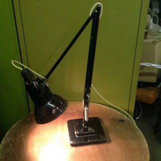 Herbert Terry Anglepoise Lamp Two Step Black