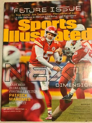 2018 Sports Illustrated Patrick Mahomes Kansas City Chiefs 15 Next Nfl Mvp Td