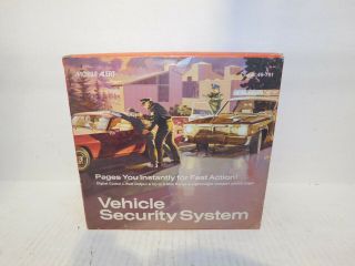 Vintage Radio Shack Mobile Alert Vehicle Security Paging System 49 - 791