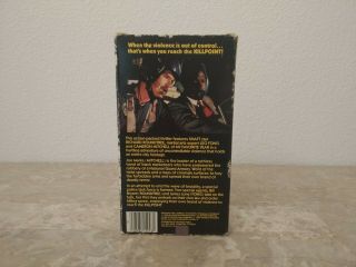 Killpoint (1984) VHS Tape RARE VINTAGE Vestron Video Kill Point OOP NOT BIG BOX 3
