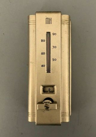 Vintage Minneapolis Honeywell Thermostat T109 Acratherm Thermostat Circa 1936.
