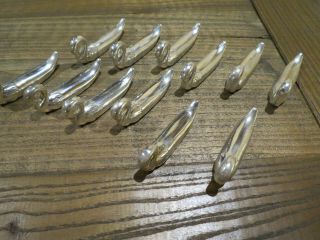 Set Of 12 Vintage French Silver Plate Swans Knife Rests Only For Rachellegaddi55