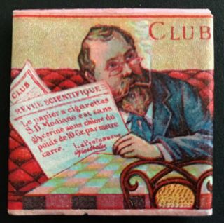 Club 75 Ca 1900 German S.  D.  Modiano Papier A Cigarette Rolling Papers