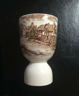 Vintage Johnson Brothers - Old English Countryside - Double Egg Cup