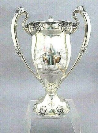 Reed & Barton Sterling Silver 3 Handled Loving Cup (holloware) Dated 1913