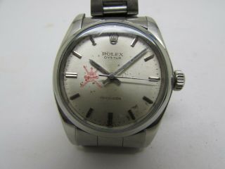 Vintage Rolex 6426 Precision Arab Saudi Uae Military Dial Men Watch