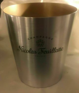 ⭐ Vintage French Ice Bucket Champagne Wine Nicolas Feuillatte