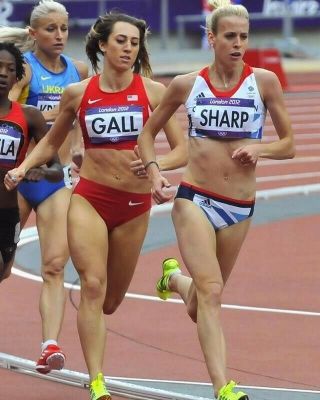 Geena Gall And Lynsey Sharp London 2012 Olympics 8x10 Photo 03041041019