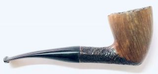 Savinelli Autograph 4 Freehand Horn Estate Pipe Vintage Smoking Pipe Italy