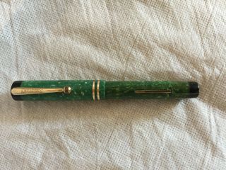Vintage Sheaffer 5 - 30 Fountain Pen Jade - Exc.  Cond.