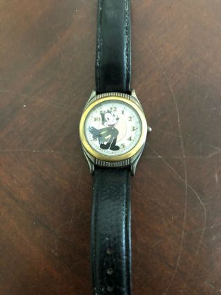 Vintage Limited Edition Fossil Felix The Cat Watch 11 - 1007 Needs Battery