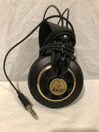 Vintage Akg K240 Monitor Headphones 600 Ohms Austria