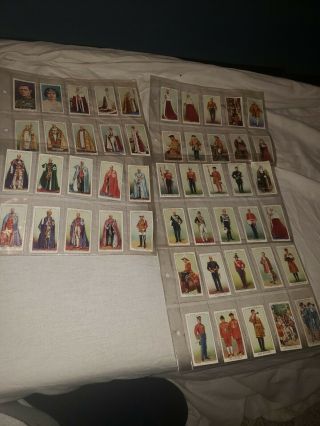 Cigarette Cards.  John Player Tobacco.  Coronation Series.  (1937).  (full Set Of 50)