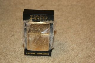 1996 Zippo Lighter Camel Gold Unfired