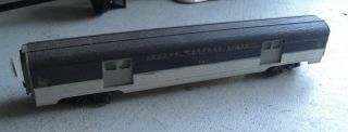 Vintage Ho Scale Kit Built Metal Jersey Central Lines 567 Baggage Car 10 1/2 " L