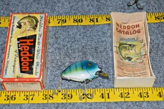 Vintage Heddon Punkinseed Spook Fishing Lure