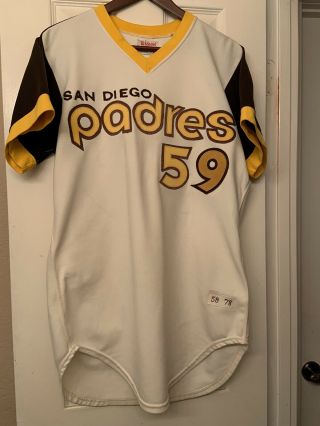 1978 San Diego Padres Jersey/ Game Worn Steve Mura